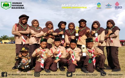 MIS Yayasan Masheba peroleh Trophy pada LKP Tingkat Kabupaten Padang Lawas